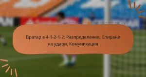 Вратар в 4-1-2-1-2: Разпределение, Спиране на удари, Комуникация